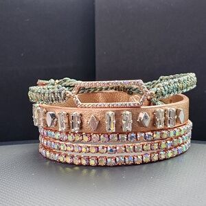 Stacks Bracelets,  Bundle of 3, Bomb Party, RBP